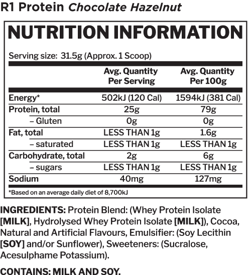 Rule 1 Whey Protein Isolate
