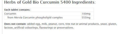 Herbs of Gold Bio Curcumin 5400
