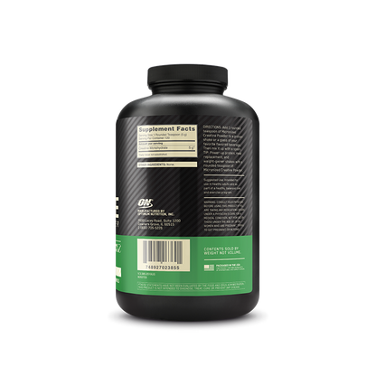 Optimum Nutrition Micronized Creatine Monohydrate Powder